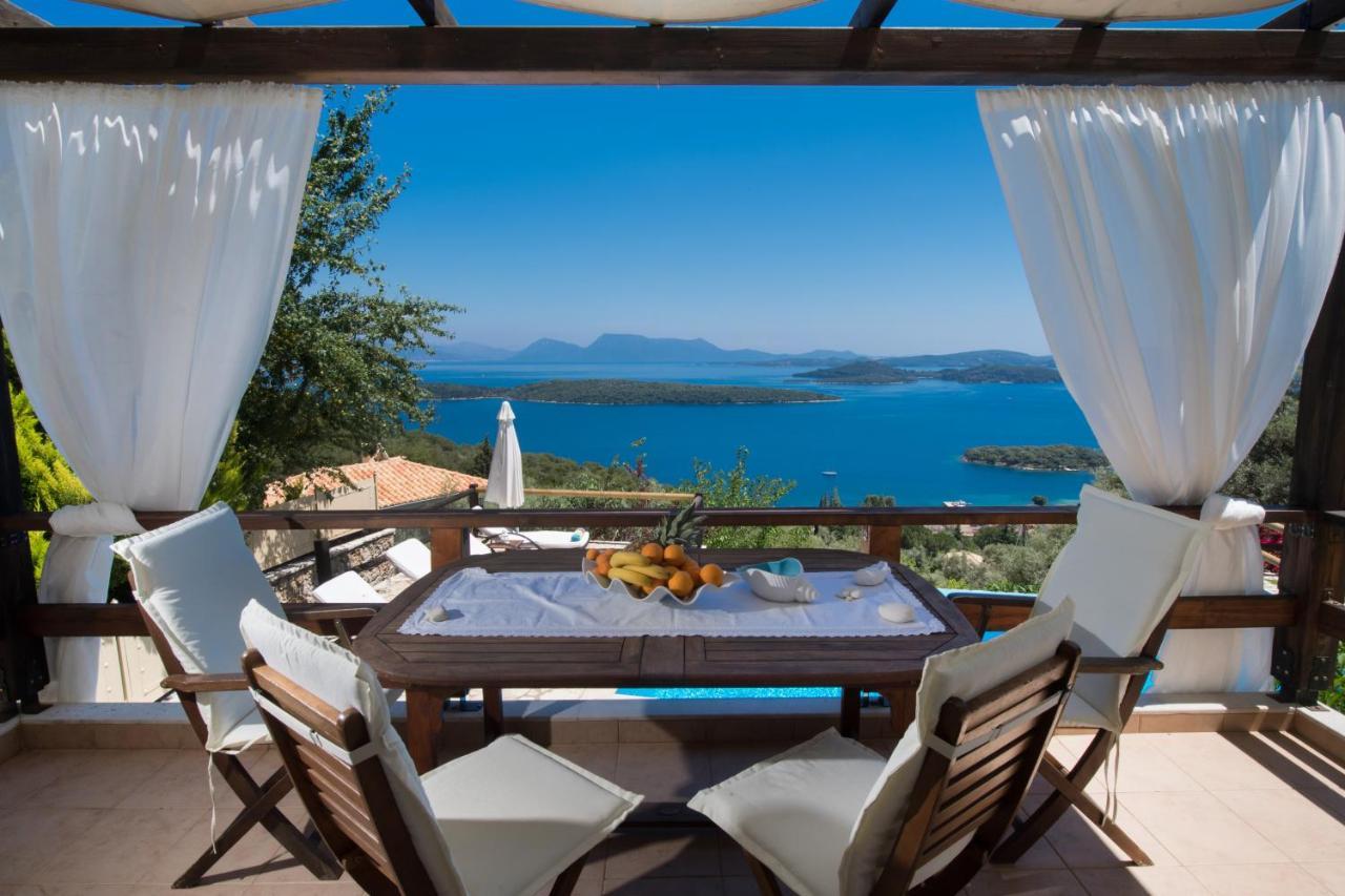Villa Pasithea - Breathtaking Seaviews, Infinity Pool, Privacy, Close To The Beach Nidrí Kültér fotó