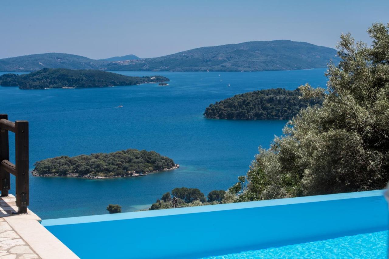 Villa Pasithea - Breathtaking Seaviews, Infinity Pool, Privacy, Close To The Beach Nidrí Kültér fotó