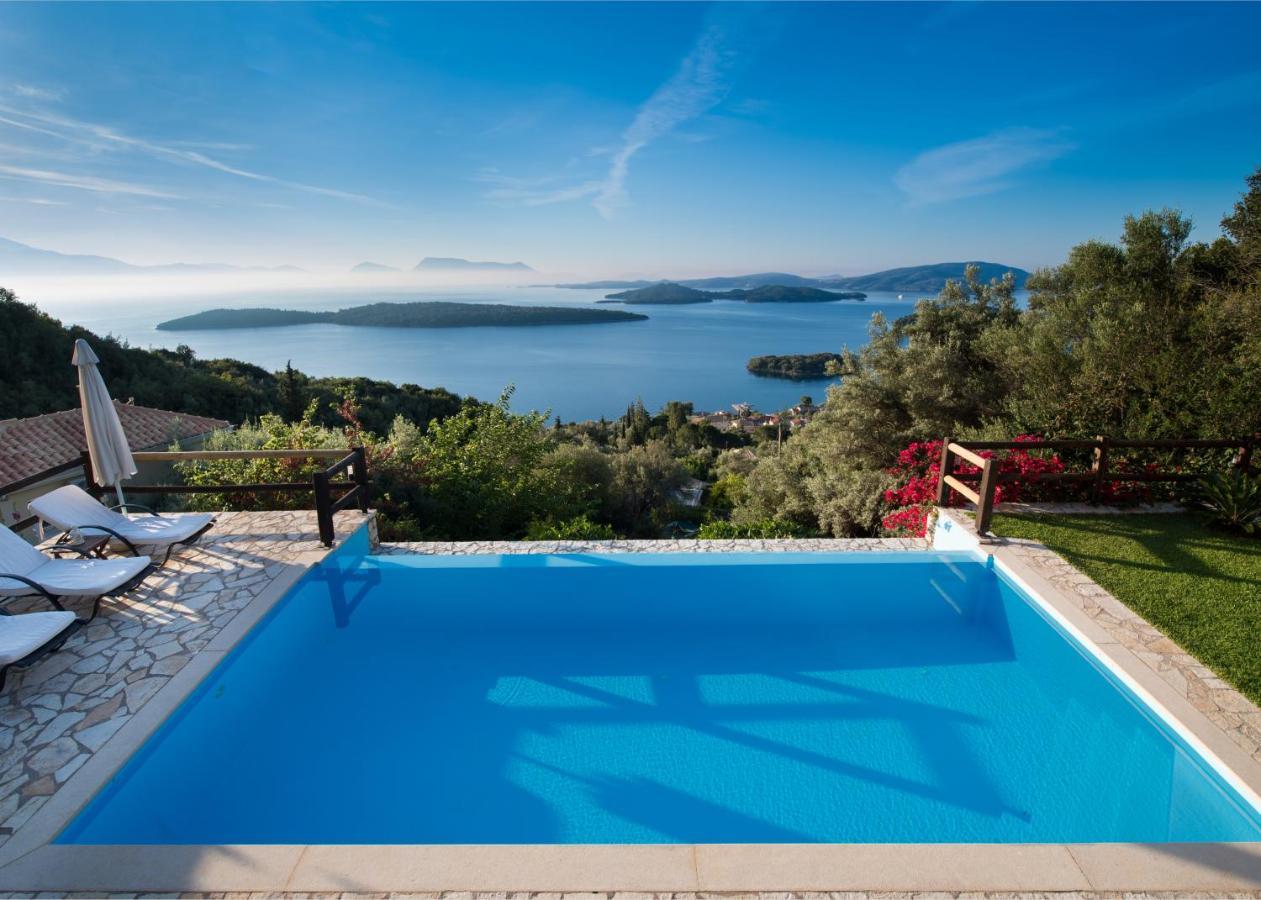 Villa Pasithea - Breathtaking Seaviews, Infinity Pool, Privacy, Close To The Beach Nidrí Kültér fotó