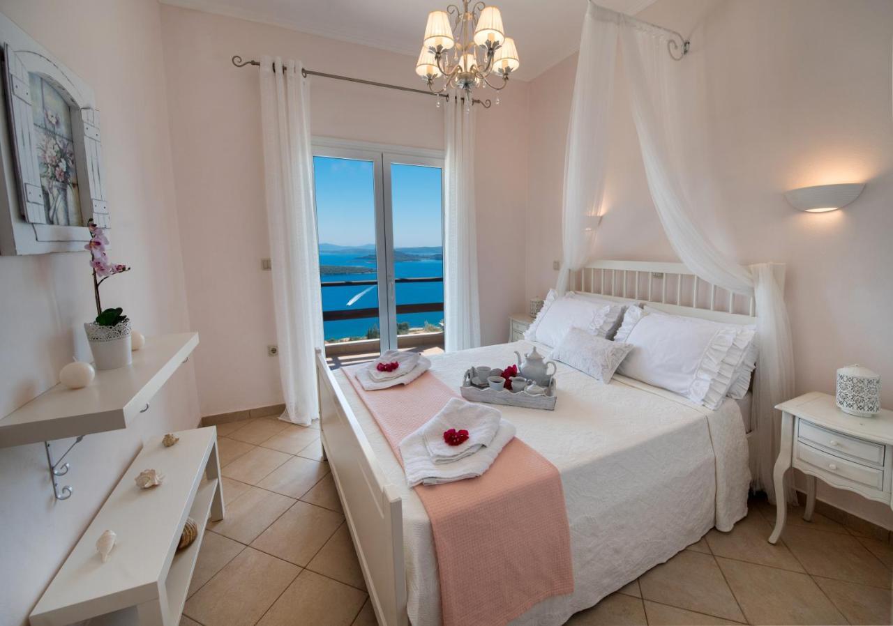 Villa Pasithea - Breathtaking Seaviews, Infinity Pool, Privacy, Close To The Beach Nidrí Kültér fotó